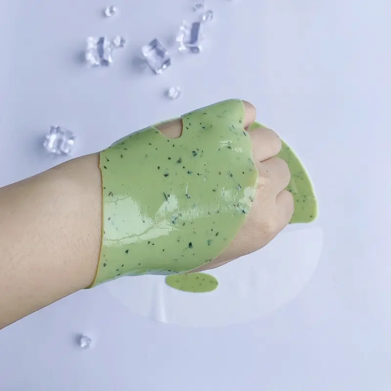 OEMODM Green Tea Collagen Facial Mask Firming Pure Natural Organic (5).jpg